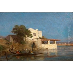 Vue Animee Des Berges Du Bosphore