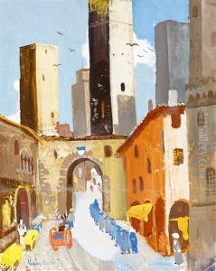 Italian Town (san Gimignano)
