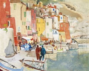 Town By The Sea by Endre Vadasz