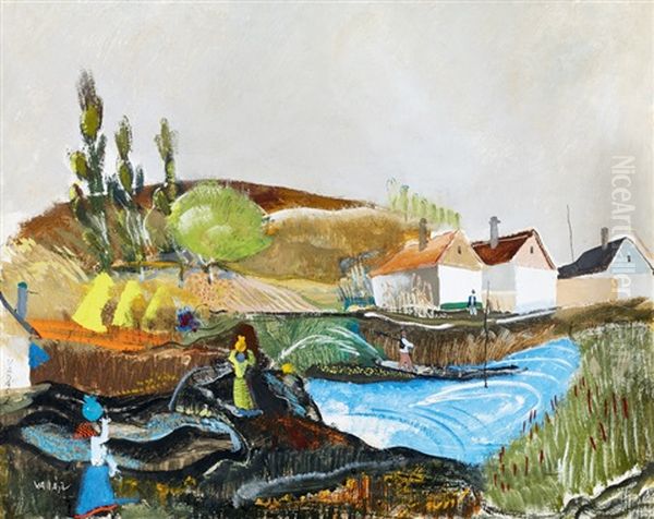 On The Brook-side - view 1