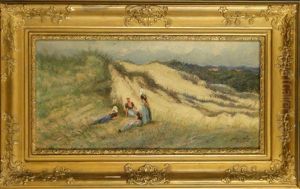 Paysage Hollandais Anime by Franz De Vadder