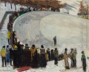 St. Moritz, A Sunny Corner by Eugene Lawrence Vail