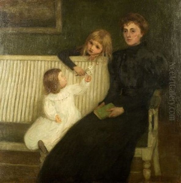 Enfants Et Leur Mere (children With Their Mother) - view 1