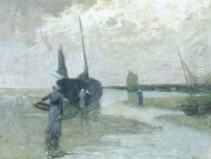 Hollandische Kustenlandschaft by Eugene Lawrence Vail