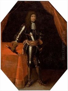 Kurfurst Bzw. Herzog Eines Norddeutschen Territoriums Mit Feldherrnstab (ernst August Herzog Zu Braunschweig-luneburg?) by Jacques Vaillant
