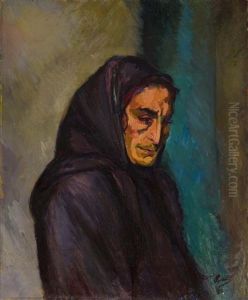 Portrait Of An Elderly Lady
