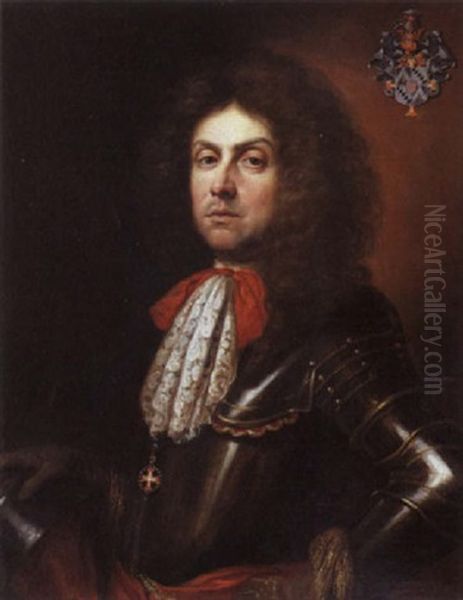 Portrait De Gentilhomme En Armure - view 1