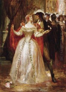 In The Ball by Sigmund Vajda