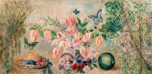 Papillons Et Fleurs by Valentine Synave Nicolaud (Fray) Val