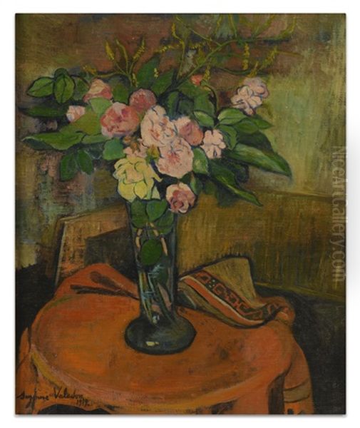 Bouquet De Fleurs Dans Un Vase - view 1