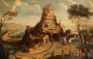The Tower Of Babel by Frederick van Valckenborch