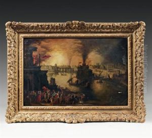 La Fuite De Troie by Frederick van Valckenborch