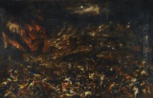 The Sack Of Troy by Frederick van Valckenborch