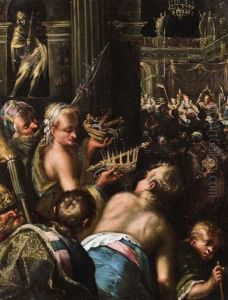 A Nightly Feast by Gillis van Valckenborch
