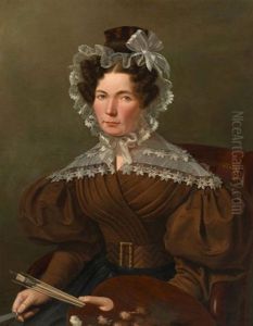 Portrait D'une Femme Peintre