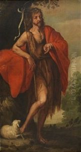 San Juan Bautista by Juan De Valdes Leal