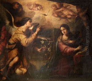 Anunciacion by Juan De Valdes Leal