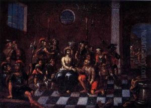 El Prendimiento De Cristo by Lucas De Valdes