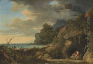 Philoctete Sur L'ile De Lemnos by Pierre-Henri de Valenciennes