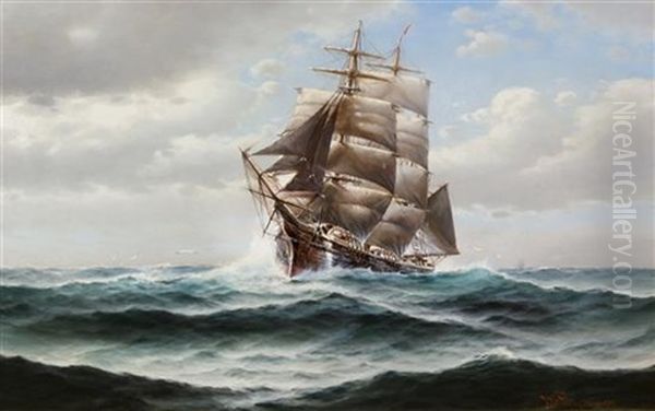 Fishing Schooner Out Of Gloucester - view 1