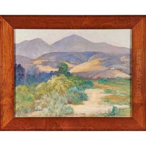 Untitled Painting (sierra Nevada) by Anna M. Valentien