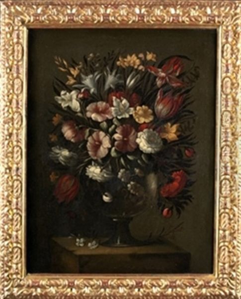 Jarron Con Flores - view 1