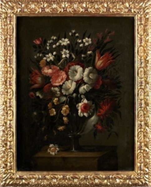 Jarron Con Flores - view 1