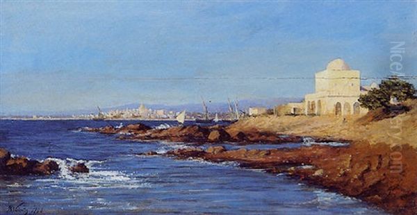 Vue D'un Port D'orient - view 1
