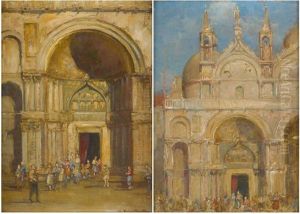 Vues De Venise (2 Works) by Jean-Baptiste Valentinelli