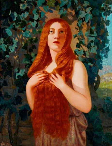 Jeune Femme A La Chevelure Rousse - view 1