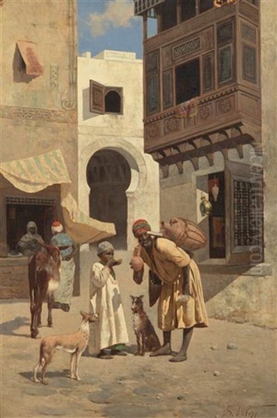 The Water Vendor - view 1