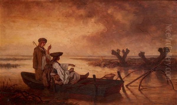 Les Pecheurs De La Theiss, Dans L'interieur Des Steppes (hongrie) - view 1