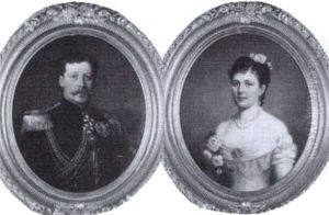 Landshovding Adolf Malmborg (1842-1913) Och                 Fru Julia Malmborg (1853-1921)
