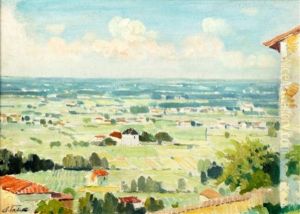 A Plein-air Study Of A French Landscape A Plein-air Study Of A French Landscape