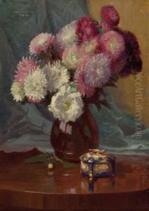Blumenstraus In Vase Blumenstraus In Vase