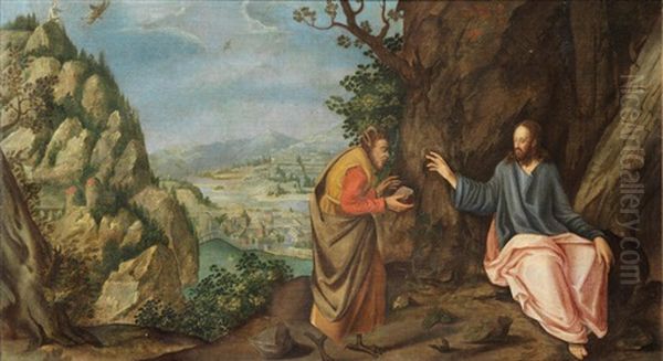 The Temptation Of Christ - view 1