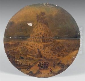 La Tour De Babel by Marten van Valkenborch the Elder