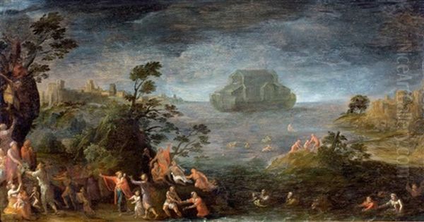 De Zondvloed Met De Ark Van Noah - view 1