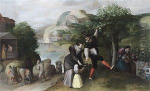 An Allegory Of Autumn by Lucas Van Valkenborch