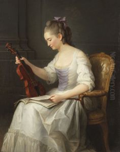 Portrait D'une Violoniste