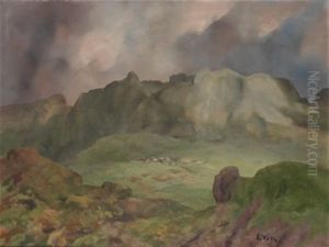 Paisaje Montanoso by Evaristo Valle