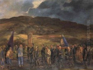 La Procesion by Evaristo Valle