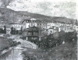 Paisaje by Evaristo Valle