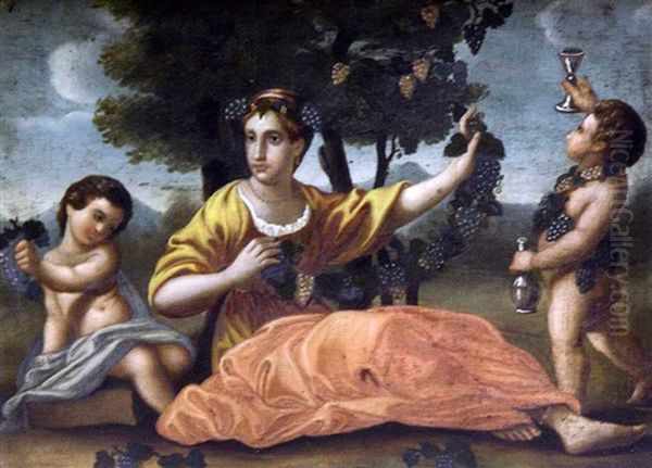 Allegorie Des Vendages - view 1