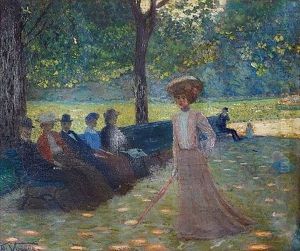 Au Parc Montsouris by Ludovic Vallee