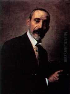 Retrato Del Senor Zamit by Lorenzo Valles