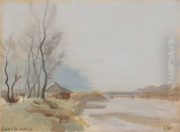 Bords De L'arve En Hiver - view 1