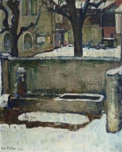 La Neige by Edouard Vallet