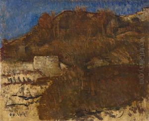 Vignes Et Remparts by Edouard (Eugene Francois) Vallet