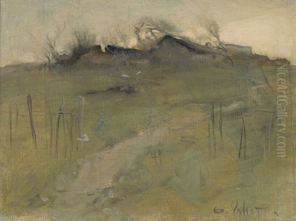 Gehoft In Hugeliger Landschaft - view 1